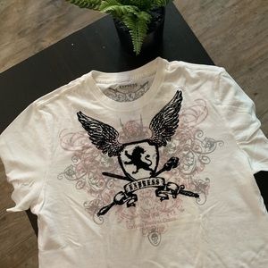 PreLoved EXPRESS Men’s white T- shirt